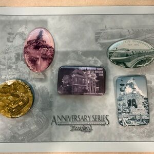 Disney Anniversary Series Cast Member Exclusive Collectible Buttons LE 1000 1999